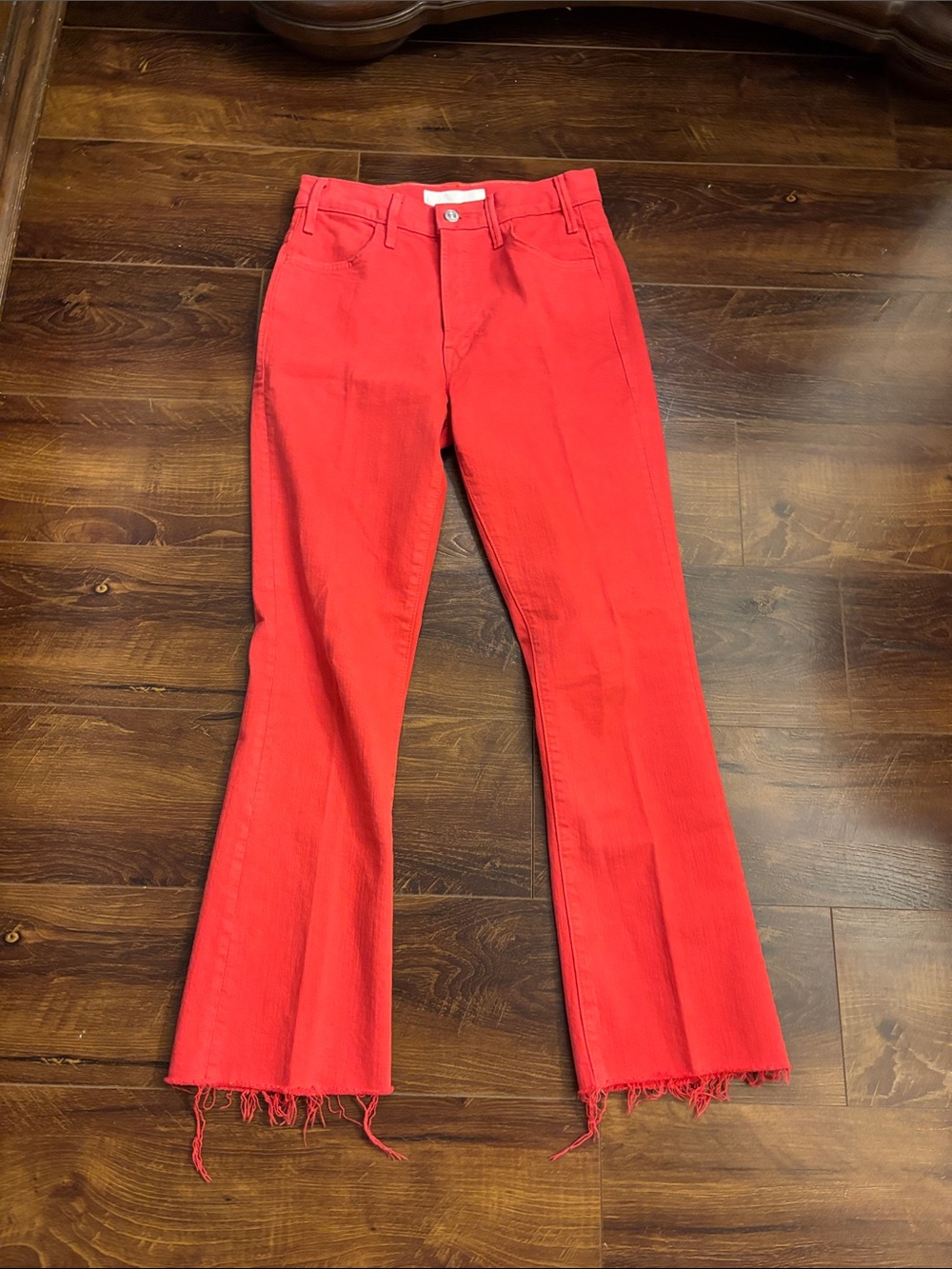 MOTHER THE HUSTLER ANKLE FRAY - THE DEVIL MAY CARE 26 $248 - Picture 7 of 16